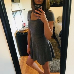 Gray Dress